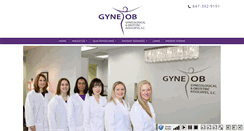 Desktop Screenshot of gyneandob.com