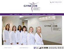 Tablet Screenshot of gyneandob.com